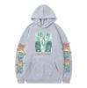Hoodie Estampado de Batimento Cardíaco, Vazamento, Uma Peça, Outono e Inverno, Transfronteiriço, Masculino e Feminino, Top, Suéter de Lã