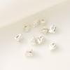 Pacote de 14K Triângulo de Ouro Pequeno Contas de Ouro Quebradas Feitas à Mão Pulseira de Pérolas em Forma de Contas Colar de Prata Quebrado Material de Contas