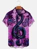 Camisa Criativa Elemento Cruzado Nova 2025 Estampa Digital 3D Camisa Tendência Solta de Manga Curta Top Masculino