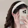 Diadema Negra con Perlas del Mismo Estilo de Zhao Lusi para Mujer 2025 Nuevo Pinza para el Cabello de Corona Alta Accesorios para el Cabello
