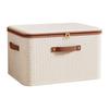 Caja de almacenamiento con cremallera para el hogar, dormitorio, almacenamiento de temporada, ropa interior, calcetines, clasificación