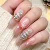 Arte de Unhas Zircônia Estilo Natalino com Joias de Diamante Fundo Reto Mini Zircônia para Unhas Diamante DIY Arte de Unhas de Natal Joias de Diamante