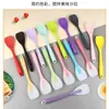 Cuchara Mezcladora de Silicona Todo en Uno para Cruce de Fronteras, Espátula de Lengua de Pato, Resistente a Altas Temperaturas, Antiadherente, Especial para Hornear, Revolver y Mezclar