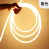 Fita de LED Redonda 220V para Sala de Estar, Luz Neon Impermeável para Exterior, Iluminação de Linha para Projeto de Publicidade de Ambiente