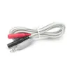 Cable de Fisioterapia Personalizado de Audio Macho de 3.5 Tres Niveles a Pin de Electrodo Recubierto 2.0 Línea de Accesorios para Masaje