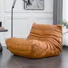Sofá Perezoso Caterpillar Sillón de Sala de Estar Habitación Tatami Ocio Asiento Único Sillón Sofá de Moda Sillón de Ocio Balcón Sala de Estar