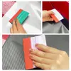Película que cambia de color, Raspador de imitación de piel de ciervo, Herramienta de aplicación de película con superficie de terciopelo engrosado, Película para eliminar burbujas, Raspador manual antiarañazos para aplicación de película
