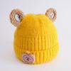 Chapéu de bebê Outono e Inverno Bonito Super Fofo Bebê Recém-nascido Chapéu Fetal Chapéu de lã de bebê masculino e feminino Chapéu de malha recém-nascido