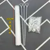 Balaão de onda de rede vermelha 10 polegadas 18 polegadas 20 polegadas 24 polegadas buquê sem elasticidade balão de onda transparente decoração de aniversário saco inteiro
