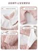 Mameluco de Bebé Tipo Otoño e Invierno Algodón Puro Niña Acolchado Tres Capas Protección Cálida para la Barriga Chaqueta de Mariposa