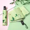 Paraguas con Estampado de Frutas de Dibujos Animados Totalmente Automático de Vinilo para el Sol Anti-UV Protector Solar 70% de Descuento Paraguas para el Sol Al Por Mayor