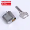 Cerradura Rectangular Ignífuga para Pozo de Tubería Cerradura para Puerta de Sala de Distribución Núcleo de Desbloqueo Cerradura de Puerta Invisible Cerradura Eléctrica para Puerta de Pozo Cerradura para Pozo de Tubería