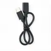 Cabo de extensão de porta fêmea Type-C preto ecológico 0,3 metros Adaptador C macho para C fêmea Cabo de dados Fabricante Produção Personalizável