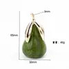 Estilo Coreano Ins Alta Qualidade Elegante Liga Galvanizada Brilhante Cereja Pera Pingente Acessórios DIY Bolsa Feminina Pingente