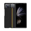 Adequado para a capa do celular Xiaomi MIXFold2 Kevlar fibra de carbono ultrafina resistente a quedas capa protetora dobrável mixfold2