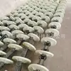 Fabricante Wangye Cadena Transportadora de Tubería Raspador Resistente al Desgaste Bandeja de Nylon Pa66 Disco de Poliuretano No Rompible