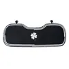 Cojín para asiento de coche famoso en internet felpa cálida anticongelante cojín para asiento de coche sentido avanzado funda de asiento sencilla en blanco y negro