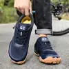 Nuevos zapatos deportivos de malla ligeros y transpirables con punta ancha para hombres y mujeres, zapatos casuales de moda para correr al aire libre