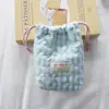 Nueva Bolsa de Almacenamiento Simple de Algodón Acolchado, Bolsa Portátil con Cordón, Bolsa de Almacenamiento para Cámara Anti-Caídas y Anti-Rayaduras, Bolsa Pequeña para Artículos de Tocador