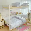 Juego de ropa de cama de gasa de doble capa de cuatro piezas para estudiantes, amigable con la piel y moderno, juego de cama y funda de edredón de nuevo estilo, juego de ropa de cama de tres piezas para dormitorio