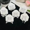 Juego de aretes plateados de primavera y verano aguja de plata s925 moda de alto sentido Joker cara cuadrada aretes delgados regalo venta al por mayor