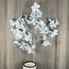 Flor Artificial de Boda para Techo Salón de Bodas Princesa Decoración Suave Decoración de Arreglo Floral Guía de Camino Flor Artificial Copo de Nieve Individual