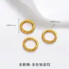 Tendencia Nacional Método Antiguo Arena Oro Colgante Fuego Azul Goteo de Aceite Suerte Hueco Tallado Incrustado Perlas Hecho a Mano DIY Pulsera Collar Accesorios