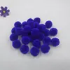 2cm Bolas Coloridas de Lã Bola de Pelúcia Feito à Mão DIY Acessórios de Brincos para Crianças Acessórios de Roupa 20 Peças