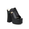 Zapatos de Mujer de Comercio Exterior Sandalias de Tacón Súper Alto y Chanclas Verano para Mujer Plataforma de Tacón Grueso Impermeable Zapatos de Tacón Alto con Suela Gruesa de Punta Abierta Zapatos de Ajuste