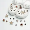 Amuletos para Zapatos Croc, Accesorios para Mujer, Clips para Zapatos DIY, Decoraciones 3D con Pedrería, Clips Desmontables, Estilo de Moda de Influencers