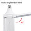 Luz LED de Crecimiento para Plantas Plegable de Cuatro Hojas Transfronteriza E27 espectro completo púrpura luz de plantación carnosa para flores