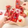 Llavero Caballo Pequeño Año Nuevo 2026 Año del Caballo Caja Sorpresa Colgante Mochila Colgante de Pareja Regalo Caja de Regalo Zodiaco de Dibujos Animados