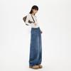 Calça Yc & Retro Americana de Cintura Baixa Solta de Perna Larga Outono e Inverno Versátil Ins Calça de Perna Reta Jeans Emagrecedor para Mulheres Novo Estilo