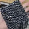 2 * 3mm cuentas de ábaco cortadas en piedra natural, cuentas facetadas de cristal natural, venta al por mayor de fábrica, accesorios para joyería DIY