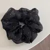 Elástico para coleta baja con lazo elegante, accesorio para el cabello para atar y peinar el cabello, diadema con estampado de leopardo, nuevo estilo 2026, cuerda para el cabello de estilo casual