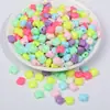 Miçangas Acrílicas Pulseira DIY Chaveiro Acessórios de Joia Formato Macaron Conjunto de Miçangas Soltas Caixa Miçangas Soltas DIY