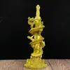 Espada de Dragão de Latão Espada de Dragão Ornamento Panlong Decoração para Móveis de Escritório Artesanato