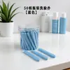 Atacado 50 Tiras Comprimidas de Esponjas de Limpeza Facial, Esponjas Faciais de Algas Que Expandem Quando Molhadas em Água, Tiras Comprimidas de Esponjas de Limpeza Facial