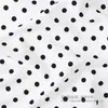 Tecido à Pronta Entrega com Estampa de Bolinhas e Elasticidade Quatro Vias Moda Tecido Floral de Bolinhas Roupa Vestido Acessório de Cabeça Brinquedo Tecido de Pontos