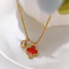 Collar Geométrico con Incrustaciones de Diamantes de Acero de Titanio para Mujer, No se Desvanece, Cadena para Clavícula Estilo Europeo y Americano, Diseño de Nicho, Accesorio Personalizado de Moda
