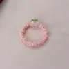 Fofos elásticos de cabelo com tema de frutas, morango e pêssego, faixas de cabelo doces e altamente elásticas para rabos de cavalo, cordas de cabelo elásticas, acessórios de cabelo para mulheres
