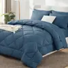 Juego de Colcha y Fundas de Almohada de Franela Cepillada Más Vendido en Amazon Transfronterizo, Disponible en Múltiples Colores, Se Puede Enviar Directamente como Ropa de Cama