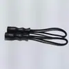 Puxador de Zíper Estendido Avançado, Cordão de Cauda de Zíper de Resina, Cordão Puxador de Tubo Termoencolhível Espessado, Cordões Coloridos Personalizados para Roupas e Bolsas