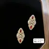 Lz Joyería de Arte para Uñas Rombo Super Brillante de Circonita de Gama Alta Lujo Accesible Cobre con Incrustaciones de Circonita Diamante Completo Accesorios para Uñas Portátiles Fabricante