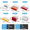 Série Eu Terminal de Conexão Rápida Conector de Fio Conector Rápido Dispositivo de Acoplamento de Fio de Lâmpada Posto de Fio Paralelo Um em Dois Saídas