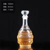 Decantador de Vinho de Fábrica 50ml1000ml Engarrafamento Criativo para Degustação Garrafa Transparente de Diamante para Vinho Tinto Garrafa de Vinho Estrangeiro