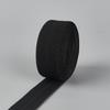 Mancha de cor 2cm borda dobrada canelada elástico roupas infantis jaqueta acolchoada padrão tanque espessado cinto elástico