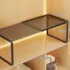Estante Divisor de Armario, Estante Extensible para Almacenamiento de Ropa, Organizador de Gabinete Profundo para Armario de Dormitorio en Casa, Estante de Almacenamiento