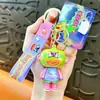 Llavero de Monstruo Iridiscente Electrochapado Transfronterizo Accesorios para Bolsos Llavero Colgante para Coche Pequeños Regalos Comercio Exterior Mayorista
