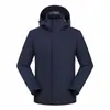 Chaquetas de Trabajo de Invierno con Logo Impreso Personalizado Forradas de Polar Gruesas Resistentes al Viento para Exteriores Cálidas para Hombres y Mujeres Venta al por Mayor